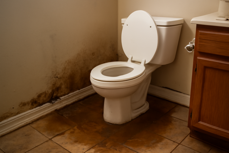 Toilet Overflow Water Removal