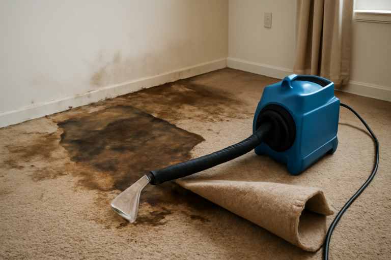 Under Carpet Water Extraction