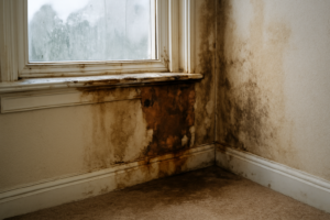 Window Leak Water Removal